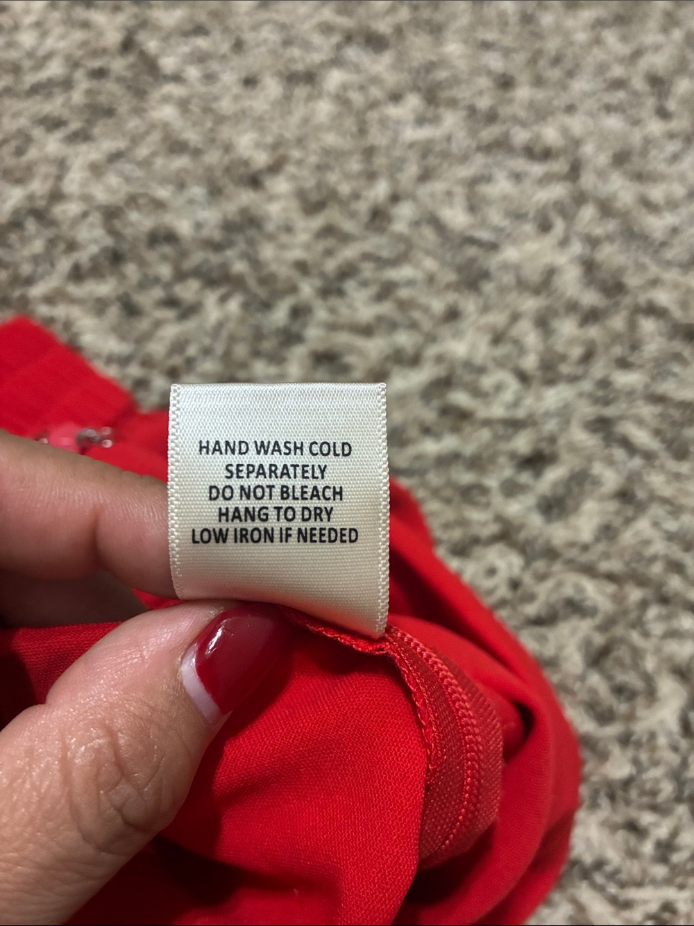 Skies Are Blue Bright Red Tennis Skort with Side Slit - Picture 5 of 11